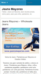 Mobile Screenshot of jeansmayoreo.com